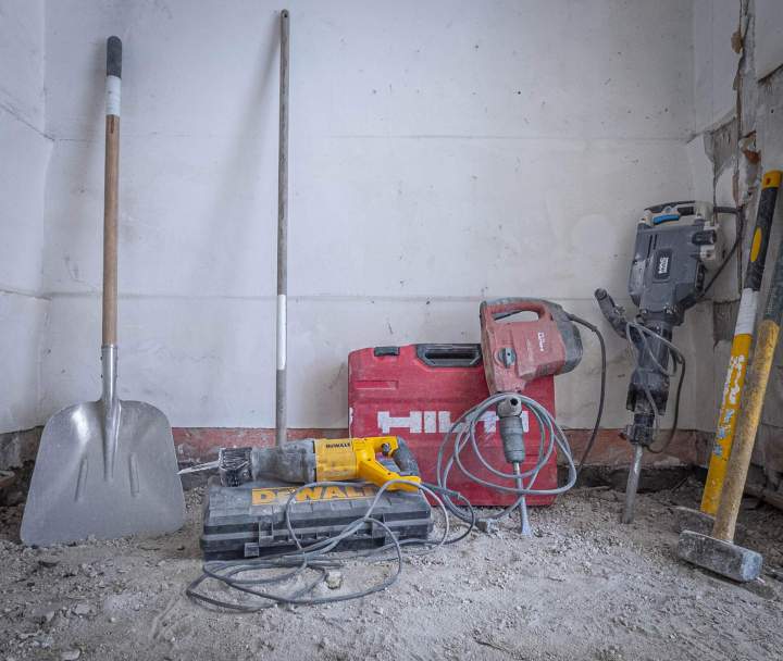 Travaux de démolition d'intérieur Lyon