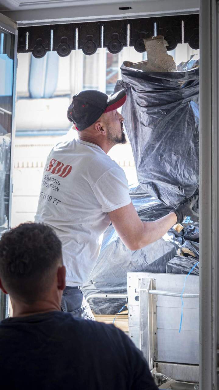 Service de débarras après travaux pour particulier Lyon