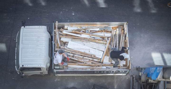 Débarras pour professionnel en fin de chantier Lyon